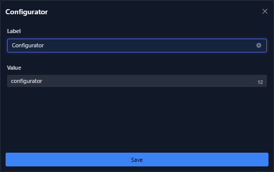 Repeater Field Settings