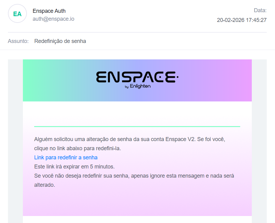 Login com email corporativo