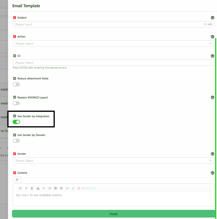SendGrid Integration