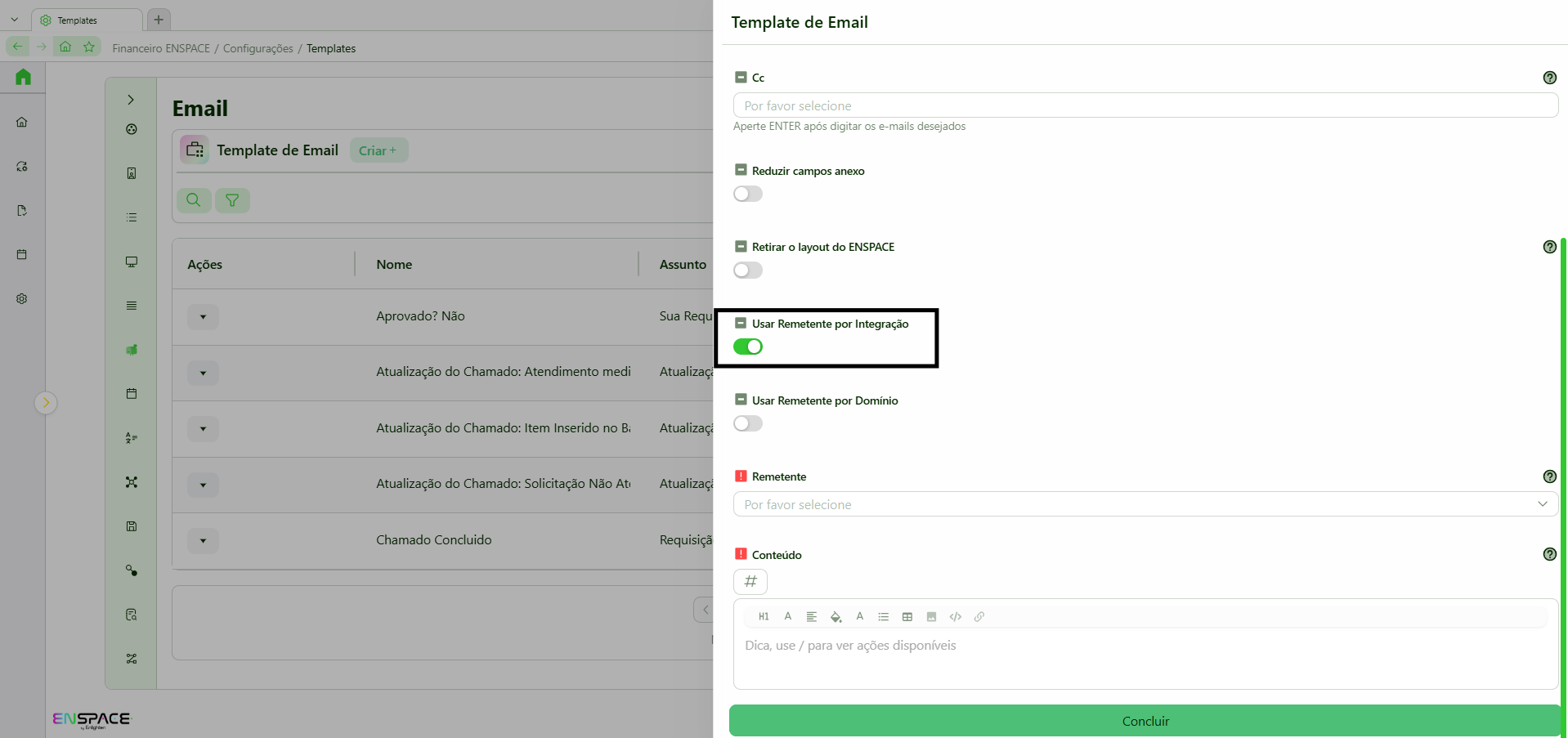 Integração WhatsApp
